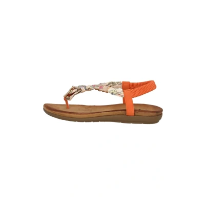 Abbildung von Palado by Sila Sahin Zehentrenner, Damen, Größe: 37, Orange Schuhe