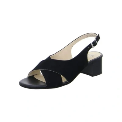 Abbildung von ara Damen Prato Sandal, SCHWARZ, 39 EU