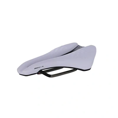 Abbildung von Prologo Unisex Erwachsene Dimension TRI 143 Tirox Sattel, weiß/Silber, 245x143mm