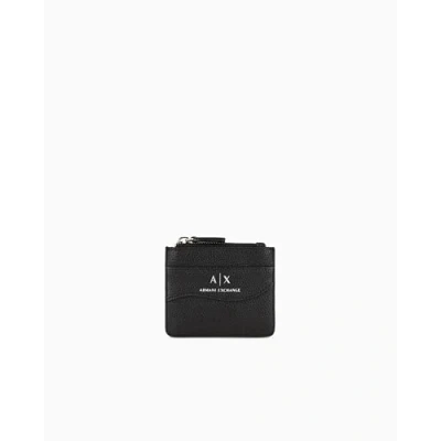 Abbildung von Armani Exchange Credit CARD Holder Woman Geldbörse, Damen, Größe: One Size, Black