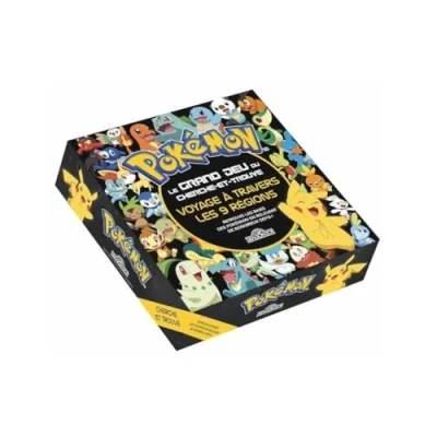 Abbildung von Pokémon Le grand jeu du cherche et trouve Voyage à travers les 9 régions