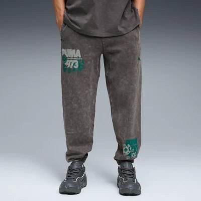 Abbildung von PUMA Hoopocalypse Jogginghose Unisex, Kleidung, Dusky Grau, XL