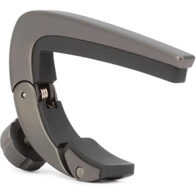 Abbildung von JIM DUNLOP Kapodaster Pivot, Akustikgitarre, Grau, Platte