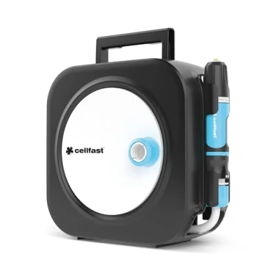 Abbildung von CELLFAST 55 400, Box Rolle, Funktional, Schwarz, Freistehend, Handgeführt, Wand montiert, 3/8 Zoll, Polen