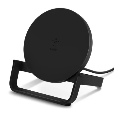Abbildung von Wireless Charging Stand von Belkin Schwarz Kunststoff
