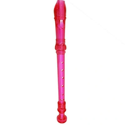 Abbildung von keepdrum RC002PK Blockflöte Sopran Neon Pink