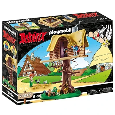 Abbildung von Playmobil Asterix ASTERIX: Kakofonix WITH TREE House Minispielzeug Multi coloured für Kinder, Größe: One Size,