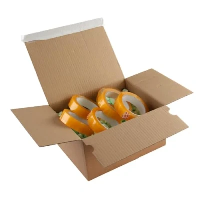 Abbildung von Blake Purely Packaging PEB35 Versandschachtel, Haftklebung mit Abziehstreifen, manipulationssicher, 305 x 215 140 220 mm, 20 er Pack