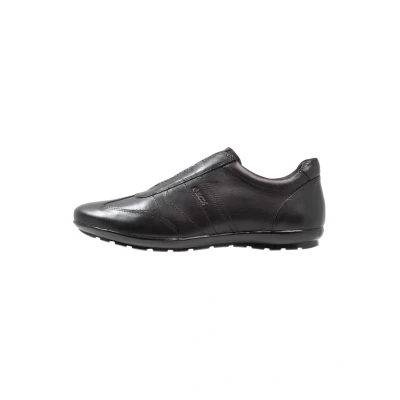 Abbildung von Geox UOMO Symbol Slipper, Herren, Größe: 42.5, Black Schuhe