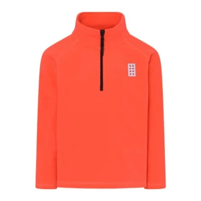 Abbildung von LEGO kidswear Sinclair 702 Fleecepullover für Kinder, Größe: 110, Neon red