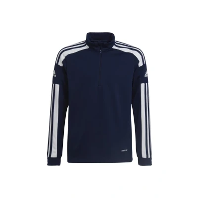 Abbildung von adidas Performance Squadra 21 Unisex Langarmshirt für Kinder, Größe: 128, Navy blue/white