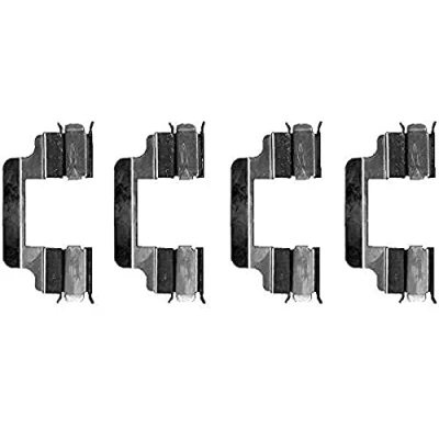 Abbildung von HELLA 8DZ 355 202 701 Zubehörsatz, Scheibenbremsbelag MERCEDES BENZ: C Klasse T modell, Limousine, CLK Coupe, SKODA: Fabia 2 Schrägheck
