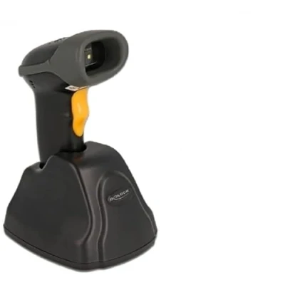 Abbildung von Delock 2,4 GHz Barcode Scanner 1D und 2D mit Ladestation 90518