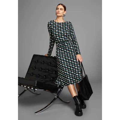 Abbildung von HECHTER PARIS Jerseykleid, mit modernem Print NEUE KOLLEKTION