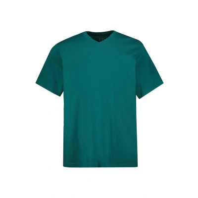 Abbildung von JP1880 Tshirt basic, Herren, Größe: 8XL, Petrol