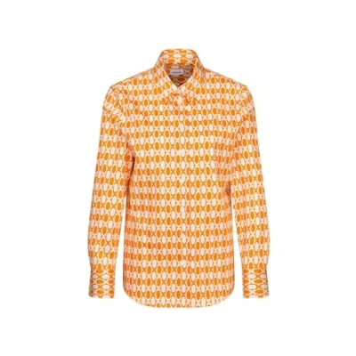 Abbildung von Seidensticker Schwarze ROSE Hemdbluse, Damen, Größe: 36, Orange
