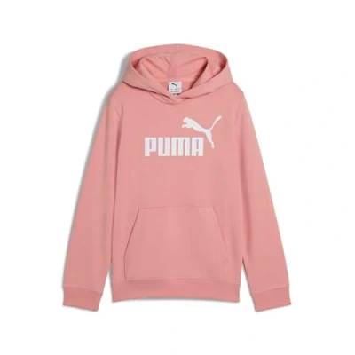 Abbildung von Puma ESS No. 1 Logo Hoodie Teenager Für Damen Kinder Mit Print Pink Fruit Größe: 15 16Y