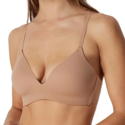 Abbildung von Schiesser Damen BH gepaddet ohne Bügel Invisible Soft, Maple_166568, 70C