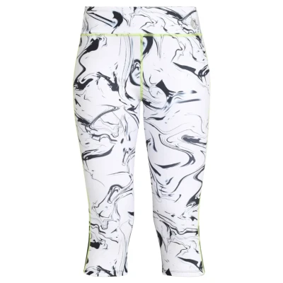 Abbildung von Lascana Active MIT MESHEINSÄTZEN 3/4 Sporthose, Damen, Größe: 32/34, White