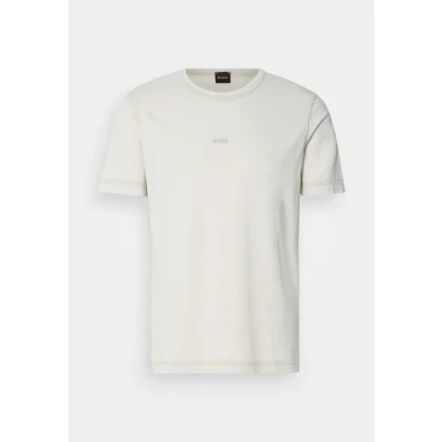 Abbildung von BOSS Tokks Tshirt basic, Herren, Größe: Small, Light beige