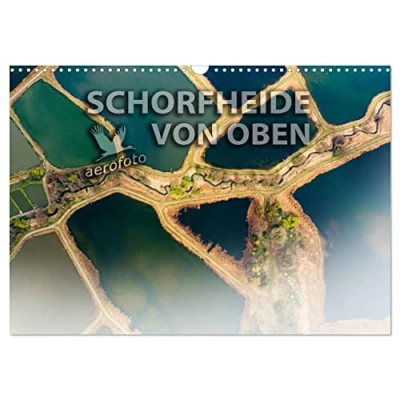 Abbildung von Schorfheide von oben (Wandkalender 2025 DIN A3 quer), CALVENDO Monatskalender