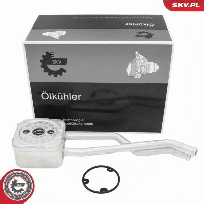 Abbildung von ESEN SKV 31SKV293 Ölkühler VOLKSWAGEN: Golf 4 Schrägheck, Variant, Lupo / 3L, SEAT: Leon I SKODA: Octavia Schrägheck