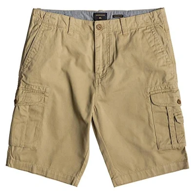 Abbildung von Quiksilver Crucialbattlesh Shorts, Herren, Größe: 34, Elmwood