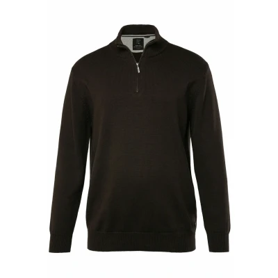 Abbildung von JP1880 Strickpullover, Herren, Größe: 7XL, Deep black