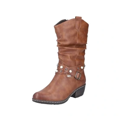 Abbildung von Rieker Westernstiefel, Cowboystiefel, Blockabsatz, mit wasserabweisender riekerTEX Membran