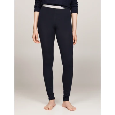 Abbildung von Tommy Hilfiger Leggings Strümpfe, Damen, Größe: 38 40, Desert sky