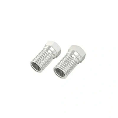 Abbildung von Hama F Stecker, 6,8 mm, schraubbar, 4 Stück, klein