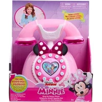 Abbildung von Disney Junior Minnie Mouse Ring Me Spieltelefon, Wählscheibe, Lichter und Soundeffekte, Kinderspielzeug ab 3 Jahren von Just Play