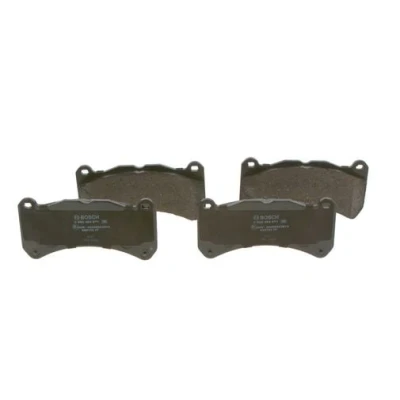 Abbildung von BOSCH 0 986 494 871 Bremsbelagsatz Low Metallic mit akustischer Verschleißwarnung Anti Quietsch Blech LEXUS: IS 2