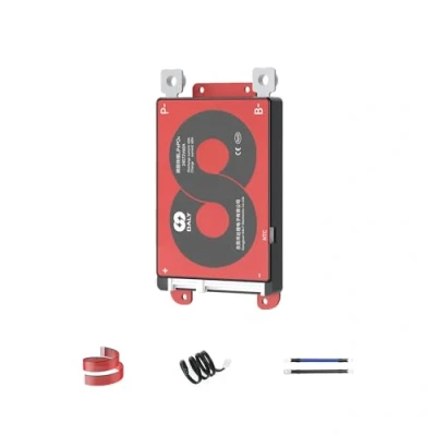 Abbildung von DALY 3S 24S BMS 15A bis 200A Schutzplatine mit Ausgleichsleitung und Temperatursensor für Lithium Akkupack（LifePO4 72V,60A）