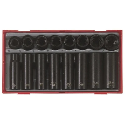 Abbildung von TengTools 68800200 Kraft Stecknuss 13 24 12,5 (1/2&quot;) Impact socket