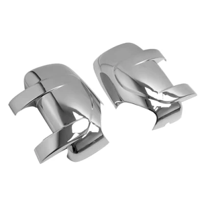 Abbildung von OMAC Spiegelkappen Spiegelabdeckung kompatibel mit Opel Movano 2010 2024 Chrom ABS Silber 2tlg