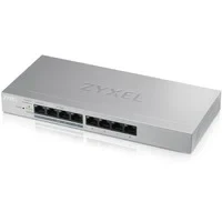 Abbildung von Zyxel 8 Port Gigabit Web / Smart Managed PoE+ Switch mit einem Budget von 60 Watt, Lifetime Garantie [GS1200 8HPv2]