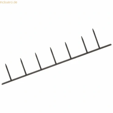 Abbildung von GBC 9741280 Bindekamm SureBind, PVC, A5, 25 mm, 2 250 Blatt, 100 Stück, schwarz