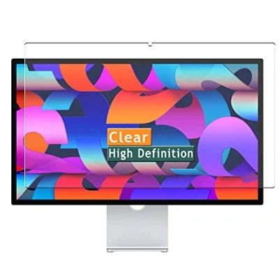 Abbildung von Vaxson 3 Stück Schutzfolie kompatibel mit Apple Studio Display 27&quot; Monitor folie folien Displayschutzfolie （ nicht Panzer Schutz Glas SchutzGlas PanzerGlas ）