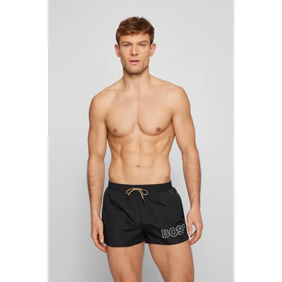 Abbildung von BOSS Mooneye Badeshorts, Herren, Größe: Large, Black