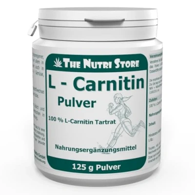 Abbildung von L carnitin 100% rein Pulver 125 g