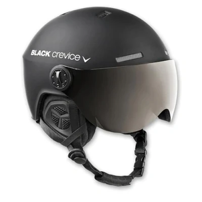 Abbildung von Black Crevice Erwachsene Skihelm Gstaad, schwarz, S, BCR143921 BW 0