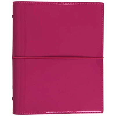 Abbildung von Filofax A5 Domino Patent hot pink organiser