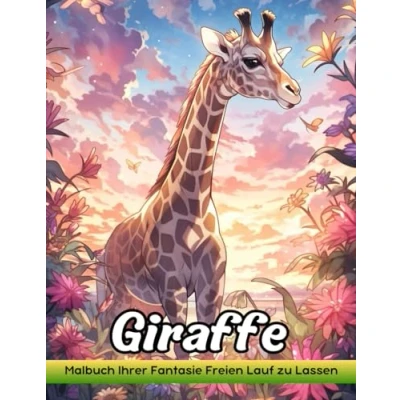 Abbildung von Giraffe: Malbuch Für Erwachsene Mit Giraffe Zum Stressabbau Und Zur Entspannung