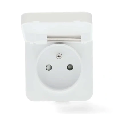 Abbildung von Nedis SmartLife Smart Stecker Wi Fi IP44 Leistungsmesser 3680 W Frankreich / Typ E (CEE 7/6) 0 55 C Android™ IOS Grau Weiss 1 S