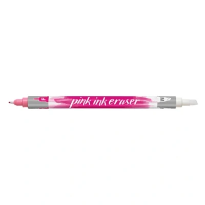 Abbildung von Inktwisser roze met schrijfpunt F en wisser M