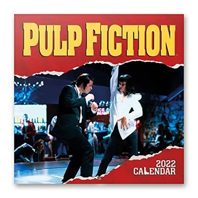 Abbildung von Grupo Erik Pulp Fiction Kalender 2022 Wandkalender Groß für 16 Monate, CP22056, Rot