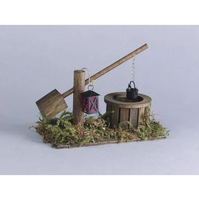 Abbildung von Ziehbrunnen f&uuml;r Puppenhaus, Hobby und Modellbau