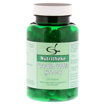 Abbildung von Creatin 100% 500 mg Kapseln 120 St