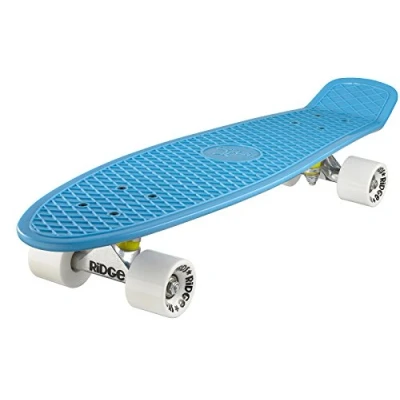 Abbildung von Ridge PB 27 Blue White Skateboard, Blue/White, 69 cm